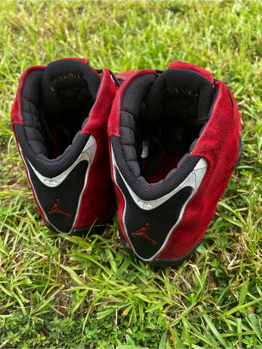 CLEAN Air Jordan 21 XXI size 12 Mens 2006 Red Suede shoes